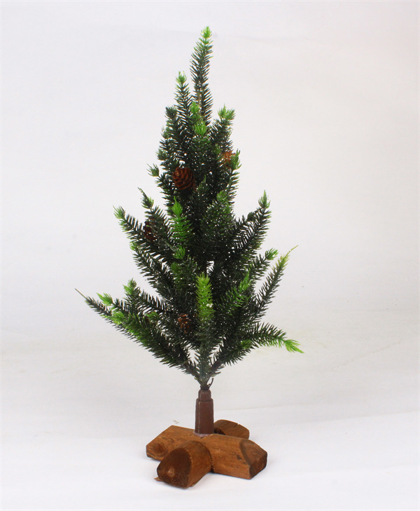 Mini Sapin de Noël pour Noël Finition Verte